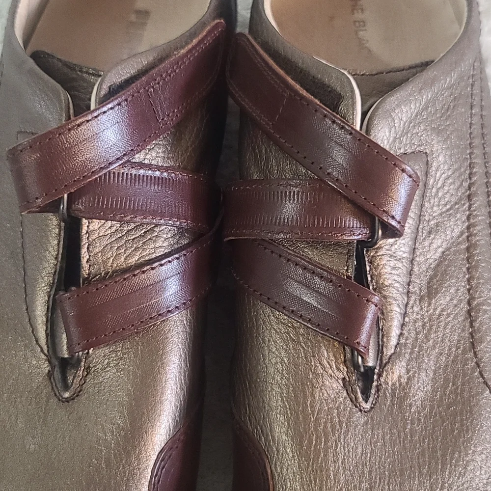 Used RARE Alexander McQueen Black Label Bronze/Brown Mostró Strap Shoe Size 45 - Picture 11 of 11